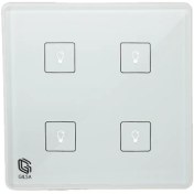 تصویر کلید لمسی چهار پل گیلسا بدون ارت 