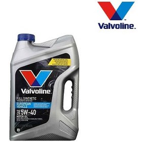 تصویر روغن موتور ۵W-40 والوالین VALVOLINE European حجم ۴.۷ لیتر 