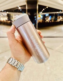 تصویر تراول ماگ استیل یونیک مدل درپیچ Steel travel mug unique