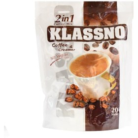 تصویر کافی میکس شوگرفری 20 عددی کلاسنو KLASSNO Coffee Creamer No Sugar 20 Sticks