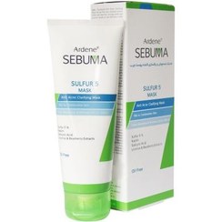 تصویر ماسک ضد جوش و پاکسازی کننده پوست چرب سبوما آردن 75 میلی لیتر 