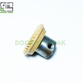 تصویر دنده قهوه ای چرخ خیاطی ژانومه 