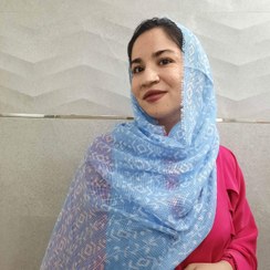 تصویر شال کنفی حصیری طرح گل 