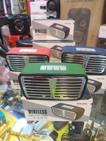 تصویر اسپیکر بلوتوثی قابل مدل KMS-E95 Portable bluetooth speaker model KMS-E95