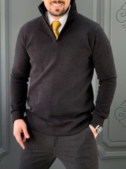 تصویر پلیور 060301 POLO ذغالی 