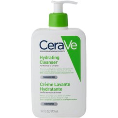 تصویر ژل شستشو و آبرسان قوی سراوی Cerave حجم 473 