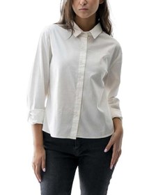 تصویر شومیز زنانه استخوانی آر ان اس RNS کد 11272515 