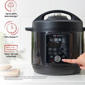 تصویر زودپز برقی اینستنت مدل DPPC604 Instant Pot Duo Plus Whisper Quiet Multi-Cooker-DPPC604