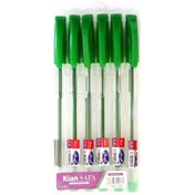 تصویر خودکار کیان رنگی Kian 1mm بسته 6 عددی Kian 1mm Pen Pack Of 6