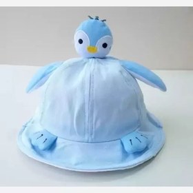 تصویر کلاه باکت بچگانه مدل پنگوئن Penguin model children's bucket hat