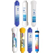 تصویر فیلتر تصفیه آب زیر سینک اس اس وی مدل L710 بسته 7 عددی 