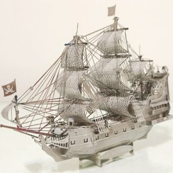 تصویر ماکت دکوری مدل کشتی 