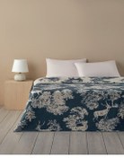 تصویر پتوی یک نفره جنگل به پنبه تک پتو 150X200 سانتی متر سبز انگلیش هوم English Home 