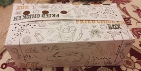 تصویر جعبه سوخاری سه تیکه طرح عمومی مقوا ایندربرد (بسته ۲۰۰ تایی) ا پخش جعبه پیتزا پخش جعبه پیتزا