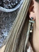 تصویر گوشواره رنگ ثابت کد 100 