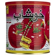 تصویر رب گوجه فرنگی خوشاب قوطی 800 گرمی 