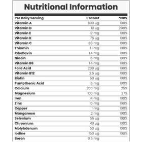 تصویر مولتی ویتامین A-Z مای ویتامین (اصل) myvitamins a-z multi vitamins Myvitamins a-z multi vitamins