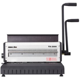 تصویر دستگاه صحافی دوبل مدل TD2000R TD2000R double binding machine