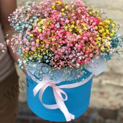 تصویر باکس گل عروس هفت رنگ 