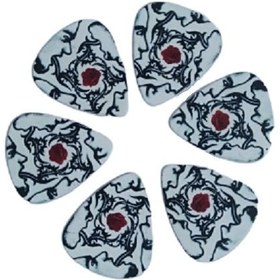 تصویر پیک گیتار مدل snake &amp; rose مجموعه 6 عددی 