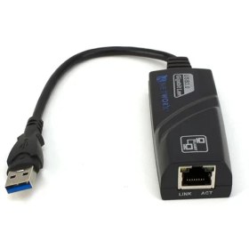 تصویر تبدیل USB3 به LAN 