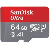 تصویر کارت حافظه سن دیسک مدل Ultra سرعت 140 ظرفیت 64 گیگابایت SANDISK MEMEORY CARD ULTRA SPEED=140 64GB