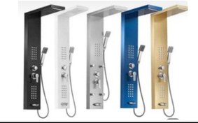 تصویر پنل دوش حمام ماساژوردار چند حالته برند تایل تپ بالاترین کیفیت بازار.هزینه ارسال پسکرایه 