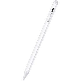 تصویر قلم لمسی شارژی یوسامز مخصوص آیپد Usams US-ZB135 Active Touch Capacitive Stylus Pen iPad 