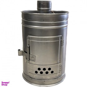 تصویر بخاری هیزمی مدل گرد کد 50 