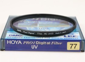 تصویر فیلتر عکاسی هویا Hoya Pro1 digital uv77mm Filter 