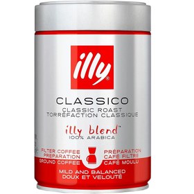 تصویر پودر قهوه ایلی مدل Classico مقدار 250 گرمی illy Classico Coffee Beans