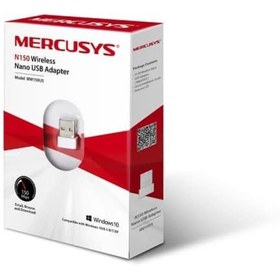 تصویر کارت شبکه USB بی سیم 150Mbps مرکوسیس مدل MW150US 