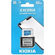 تصویر رم میکرو 32 گیگ KIOXIA مدل U1 100MB/s آداپتور دار 