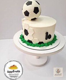 تصویر کیک فوتبالی | کد: ZNB-RI1 