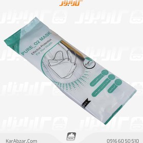 تصویر ماسک سه بعدی N95 نانوپاک N95 Fish Type Nanopak Mask