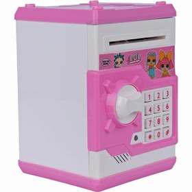 تصویر قلک فلزی رمزدار LOL 