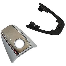 تصویر دستگیره خارجی ایساکو مناسب دنا پلاس جلو چپ کرومی 