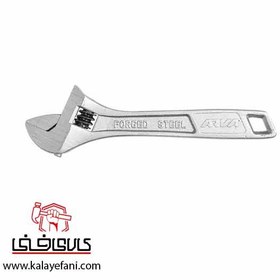 تصویر آچار فرانسه آروا مدل 4401 سایز 6 اینچ Arva 4401 Adjustable Wrench 6 inch