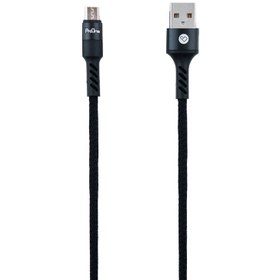 تصویر کابل 1 متری MicroUSB پرووان مدل PCC335M کابل تبدیل USB To MicroUSB