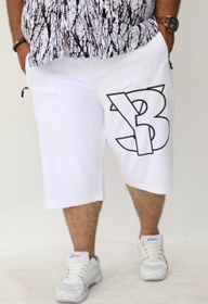 تصویر شلوارک سفید 