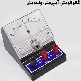 تصویر گالوانومتر،آمپر متر،ولت متر 