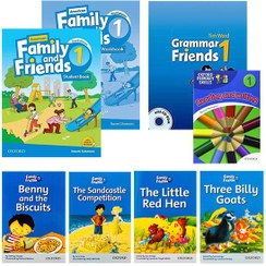تصویر کتاب پک آموزشی Family and Friends 1 ویرایش دوم ۸ جلدی انتشارات آکسفورد 