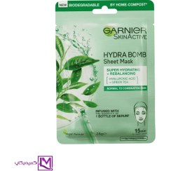 تصویر ماسک صورت چای سبز Hydra Bomb Hyaluronic Acid Green Tea Sheet Mask 