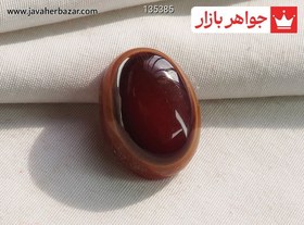 تصویر نگین عقیق باباقوری کد 135385 