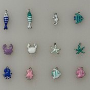 تصویر آویزهای دریایی رنگ ثابت 