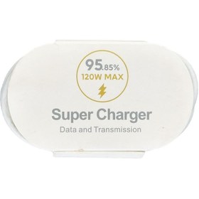 تصویر کابل شارژ شیاومی 120 وات توربو شارژ اصلی ( ثانیه شمار) 120w Xiaomi charging cable