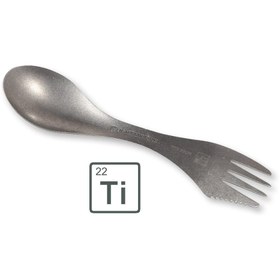 تصویر قاشق تیتانیوم لایت مای فایر مدل Spork Titanium 