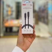 تصویر کابل شارژ سریع XO NB-Q125A تایپ‌سی به لایتنینگ با توان 27 وات XO NB-Q125A Fast Charging Cable Type-C to Lightning 27W