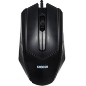 تصویر ماوس سیم دار شوش مدل SHOOSH M27 Optical Mouse SHOOSH M27 Wired