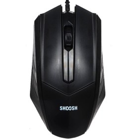 تصویر ماوس سیم دار شوش مدل SHOOSH M27 Optical Mouse SHOOSH M27 Wired